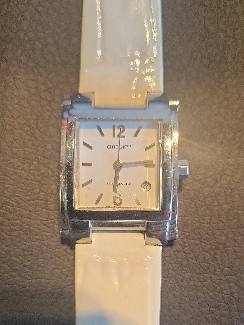 Orient Women's White Strap Automatic Bracelet Watch